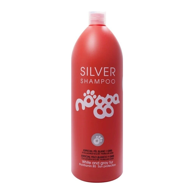 Шампунь для тварин Nogga Silver для відновлення кольору і додання яскравості забарвлень 1000 мл (42005) - изображение 1