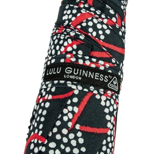 Парасоля Fulton Lulu Guinness Minilite-2 L869 Dotty Lips (L869-038529) - зображення 8