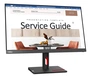 Монiтор Lenovo 23.8" ThinkVision S24i-30 (63DEKAT3UA) IPS Black 100Hz - уменьшенное изображение 5