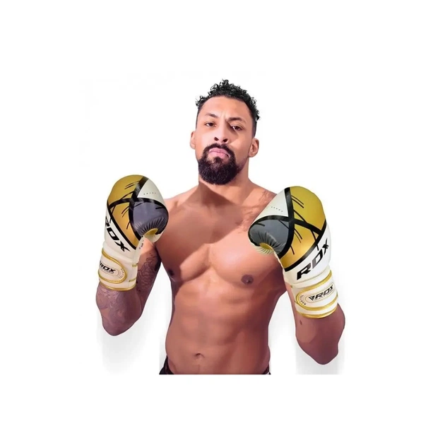 Боксерські рукавички RDX F7 Ego Golden 8 унцій (BGR-F7GL-8oz) - picture 8