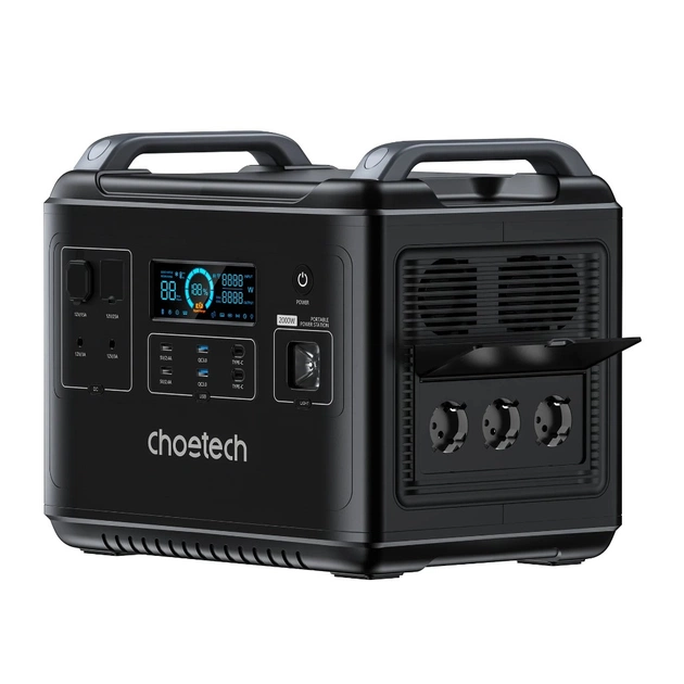Зарядна станція Choetech BS006 2000W (BS006) - зображення 3