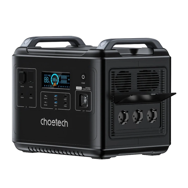 Зарядна станція Choetech BS006 2000W (BS006) - изображение 3