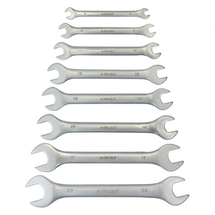 Ключ Sigma набір ріжкових 8шт 6-22мм CrV satine (6010321) зображення 1