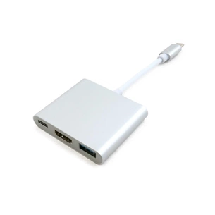 Порт-реплікатор Extradigital USB Type-C to HDMI/USB 3.0/Type-C (0.15m) (KBH1691) зображення 1