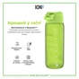 Пляшка для води ION8 OneTouch 750 мл BPA Free, Green (I8RF750GRE) - зменшене зображення 6