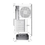 Корпус для ПК Gamemax CLAW 460 WH - зменшене зображення 4