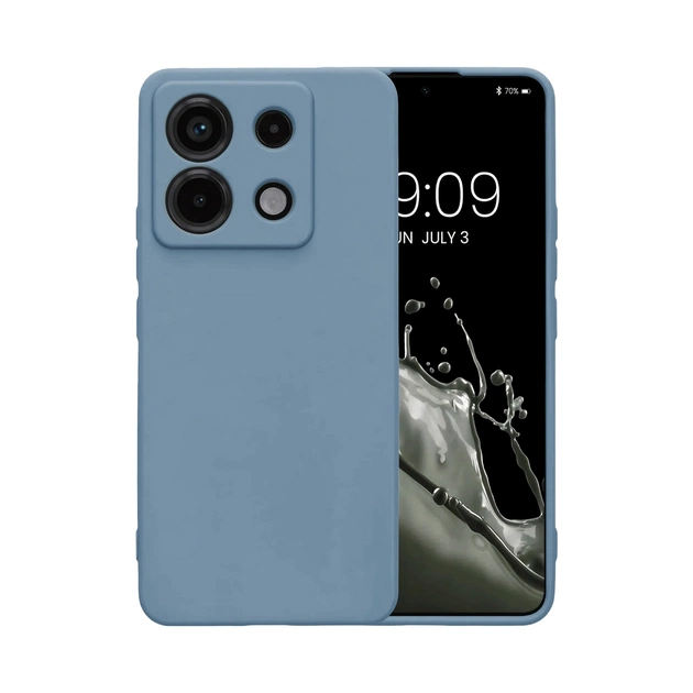 Чохол до мобільного телефона Intaleo SoftShell Xiaomi Redmi Note 13 Pro 4G Light Blue (1283126632471) - зображення 1