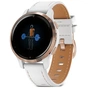 Смарт-годинник Garmin Venu 2S, Rose Gold + White, Leather (010-02429-23) - зменшене зображення 8