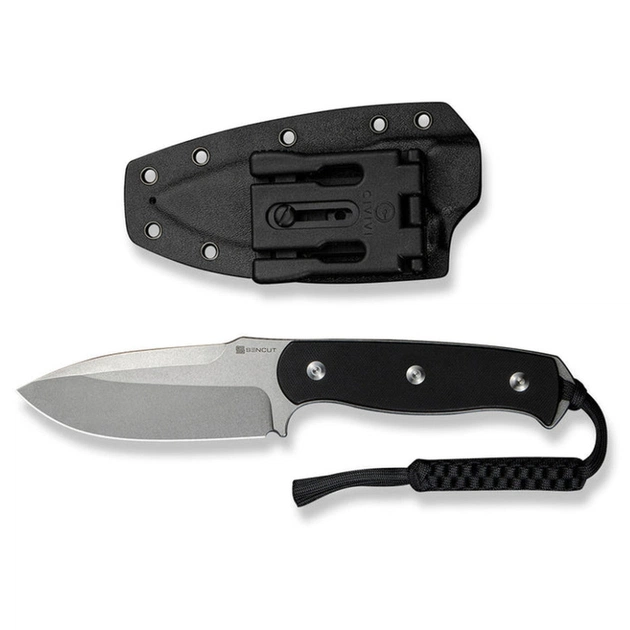 Ніж Sencut Toxodon, Black G10, Stonewash (S24036-1) - зображення 1