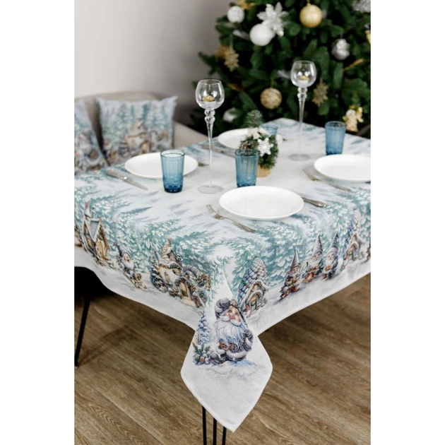 Скатертина Прованс гобеленова Казкові гноми 135х350 см (038455) - picture 7