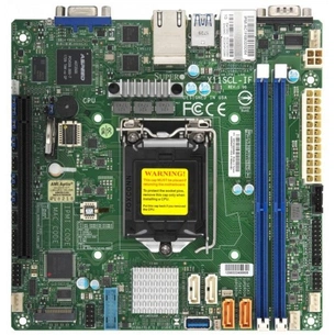 Серверна материнська плата Supermicro X11SCL-IF-O зображення 1