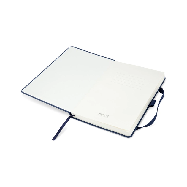 Книга записна Axent Partner 125х195 мм без лініюванням 96 аркушів Синя (8307-02-A) - зображення 4