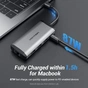 Концентратор Vention USB-C 3-Port, RJ-45, PD, 0.15 m (TGDHB) - уменьшенное изображение 6