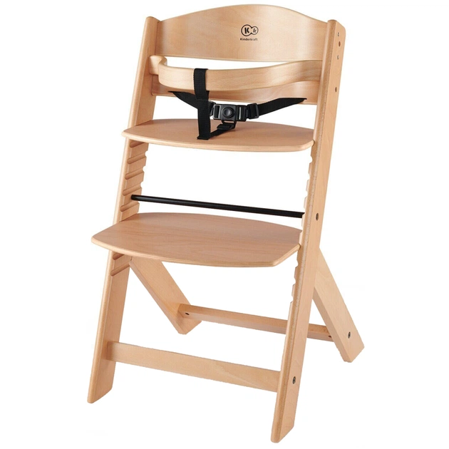 Стілець для годування Kinderkraft Enock Wood (5902533915071) - зображення 1