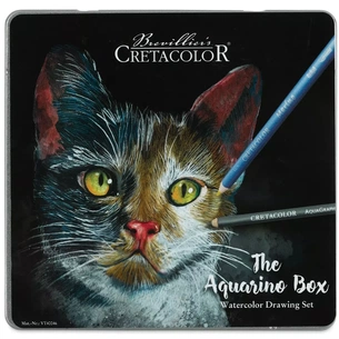 Олівці кольорові Cretacolor THE AQUARINO BOX водорозчинних 24 кольори (9014400325213) зображення 1