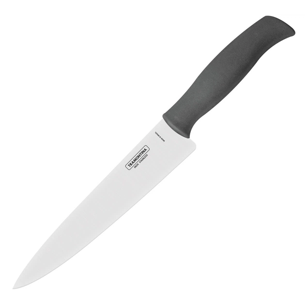 Кухонний ніж Tramontina Soft Plus Grey Chef 203 мм (23664/168) - зображення 1