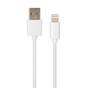 Дата кабель USB 2.0 AM to Lightning PVC 1m white Vinga (VCPDCL1W) - уменьшенное изображение 2