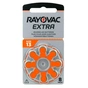Батарейка Rayovac Extra 13 (13AUX-8XEMF) BL 8 шт (для слухових апаратів) - зменшене зображення 1