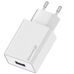 Зарядное устройство Grand-X 5V 2.1A White (CH-03W) изображение 1