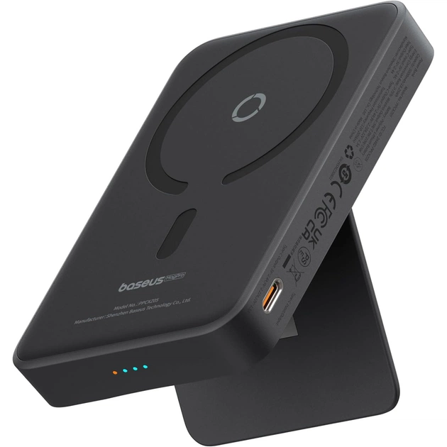 Батарея універсальна Baseus MagPro 5000mAh 20W, Black (PPCXZ05) (P10064100122-00) - зображення 1