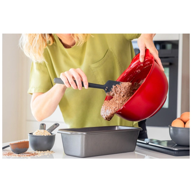 Лопатка кухонна KitchenAid Coreline для тіста, 30 см, сірий (KAS031OHCGG) - picture 8