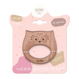 Прорізувач Elfiki дерев'яний Ельфик сова Мія (ІГ-0129) зображення 1