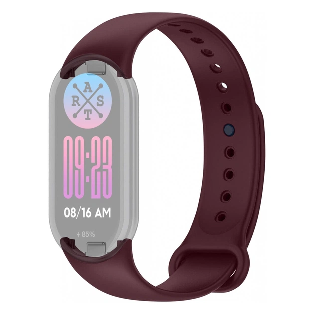 Ремінець до фітнес браслета Armorstandart для Xiaomi Mi Band 8 Marsala (ARM69910) - изображение 1