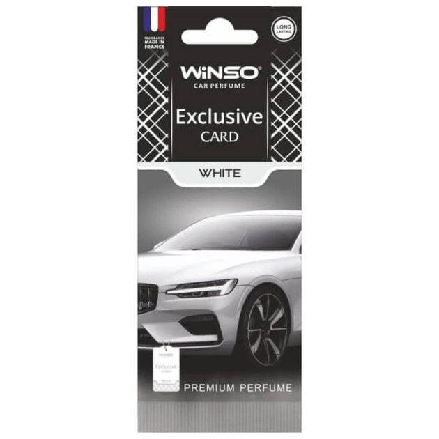 Ароматизатор для автомобиля WINSO Card Exclusive White (533180) - изображение 1