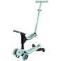 Самокат Globber Up Sporty 360 колеса з підсвіткою Мятно-фісташковий (456-706) - зменшене зображення 1