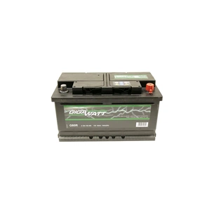 Акумулятор автомобільний GigaWatt 80А (0185758006) зображення 1