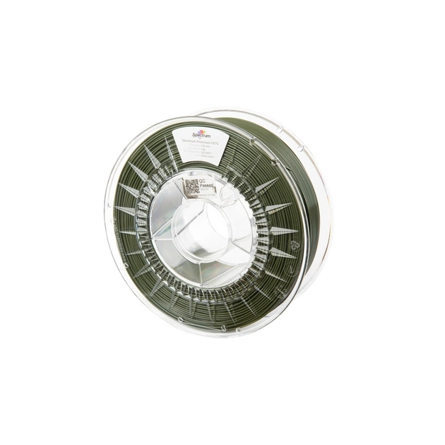 Пластик для 3D-принтера Spectrum PET-G Premium 1.75mm OLIVE GREEN 1kg (RAL 6003) (80603) - зображення 1