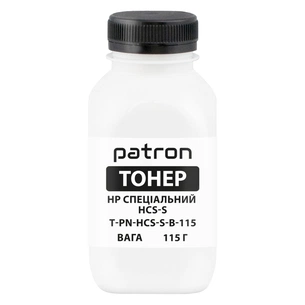 Тонер HP CLJ Pro 4203/4303/Canon 069/MF1333C, Special 115g, Black Patron (PN-HCS-S-B-115) зображення 1