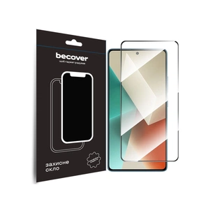 Скло захисне BeCover Xiaomi Redmi Note 13 Pro Black (710364) зображення 1