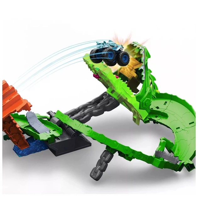 Автотрек Hot Wheels Атака вогняного дракона Monster Trucks (JFR06) - picture 4