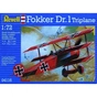 Збірна модель Revell Літак Fokker DR. 1 Triplane 1:72 (4116) - зменшене зображення 1