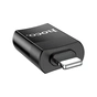 Перехідник UA17 Lightning M to USB F USB2.0 no data transfer Black HOCO (6931474761989) - зменшене зображення 4