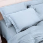 Постельное белье MirSon Tencel №04 Blue 143х210 полуторный (2200009369513) - уменьшенное изображение 8