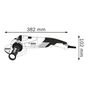 Шліфувальна машина Bosch GWS 18-125 SL 125мм, 1800Вт, 12000об/хв, 2.5кг (0.601.7A3.200) - зменшене зображення 4
