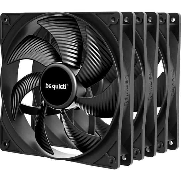 Кулер для корпуса Be quiet! PURE WINGS 3 140mm PWM в компл (BL139) - изображение 1