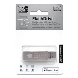 USB флеш накопичувач T&G 32GB 007 Metal Series USB 3.0/Lightning (TG007IOS-32G3) зображення 1