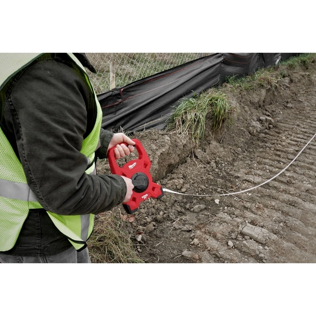 Рулетка Milwaukee зі скловолокна, 30м/100фт (48225330) - picture 4