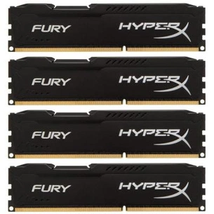 Модуль пам'яті для комп'ютера DDR4 32GB (4x8GB) 2933 MHz HyperX FURY Black Kingston Fury (ex.HyperX) (HX429C17FB2K4/32) зображення 1
