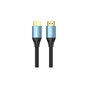 Кабель мультимедийный HDMI M to HDMI M 1.5m V2.0 4K60Hz aluminum alloy blue Vention (ALHSG) - уменьшенное изображение 2