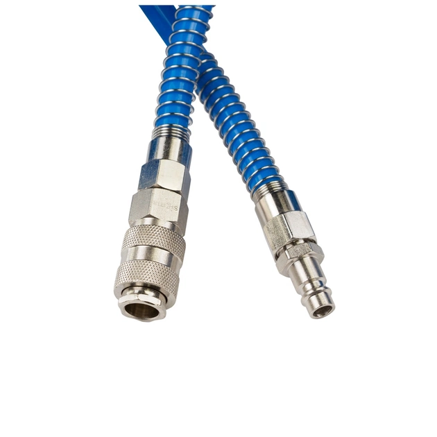 Пневматичний шланг Sigma спіральний поліуретановий (PU) 15м 8x12мм (7012231) - picture 3