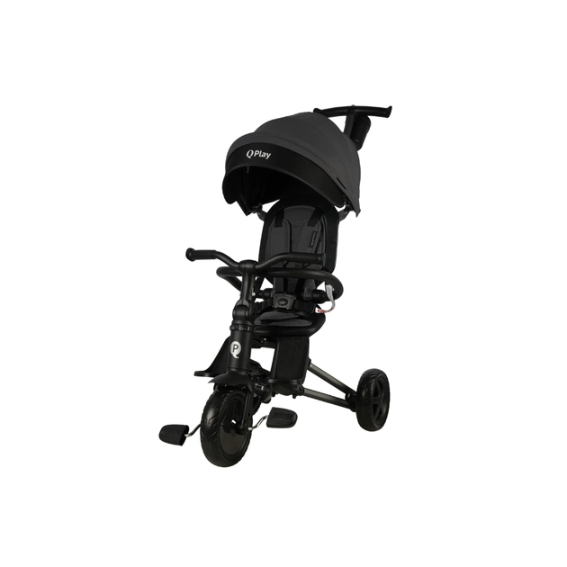 Детский велосипед QPlay Nova складаний триколісний Ultimate Black (S700-16NovaEvaUB) - изображение 1