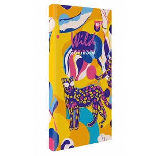 Блокнот Yes 100 * 200/64 л "WILD ANIMALS NEON" клітина (151611) зображення 1