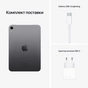 Планшет Apple iPad mini 2021 Wi-Fi 256GB, Space Grey (MK7T3RK/A) - зменшене зображення 7