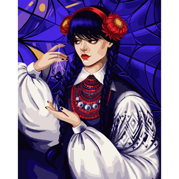 Картина по номерам Santi Українська чаклунка 40*50 см ©pollypop92 (954465) - зображення 1