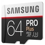 Карта пам'яті Samsung 64GB microSD class 10 PRO PLUS UHS-I G3 (MB-MD64GA/RU) - зменшене зображення 3