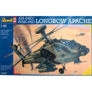 Збірна модель Revell Бойовий вертоліт Apache AH-64D 1:48 (4420) зображення 1